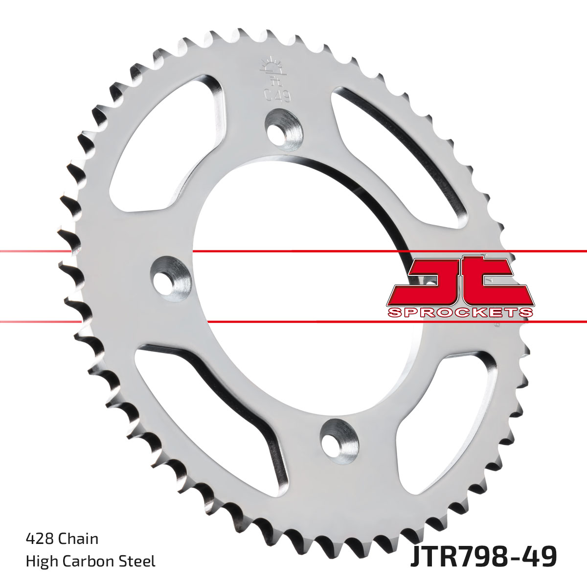 JT SPROCKETS JTR798.49 - звезда приводная ведомая