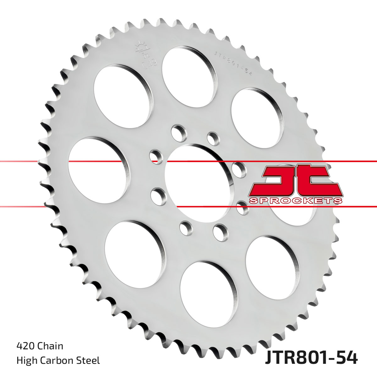 JT SPROCKETS JTR801.54 - звезда приводная ведомая