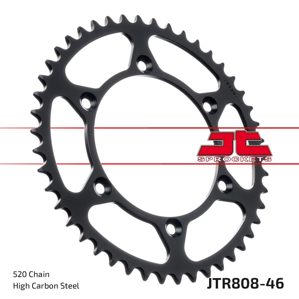 JT SPROCKETS JTR808.46 - звезда приводная ведомая