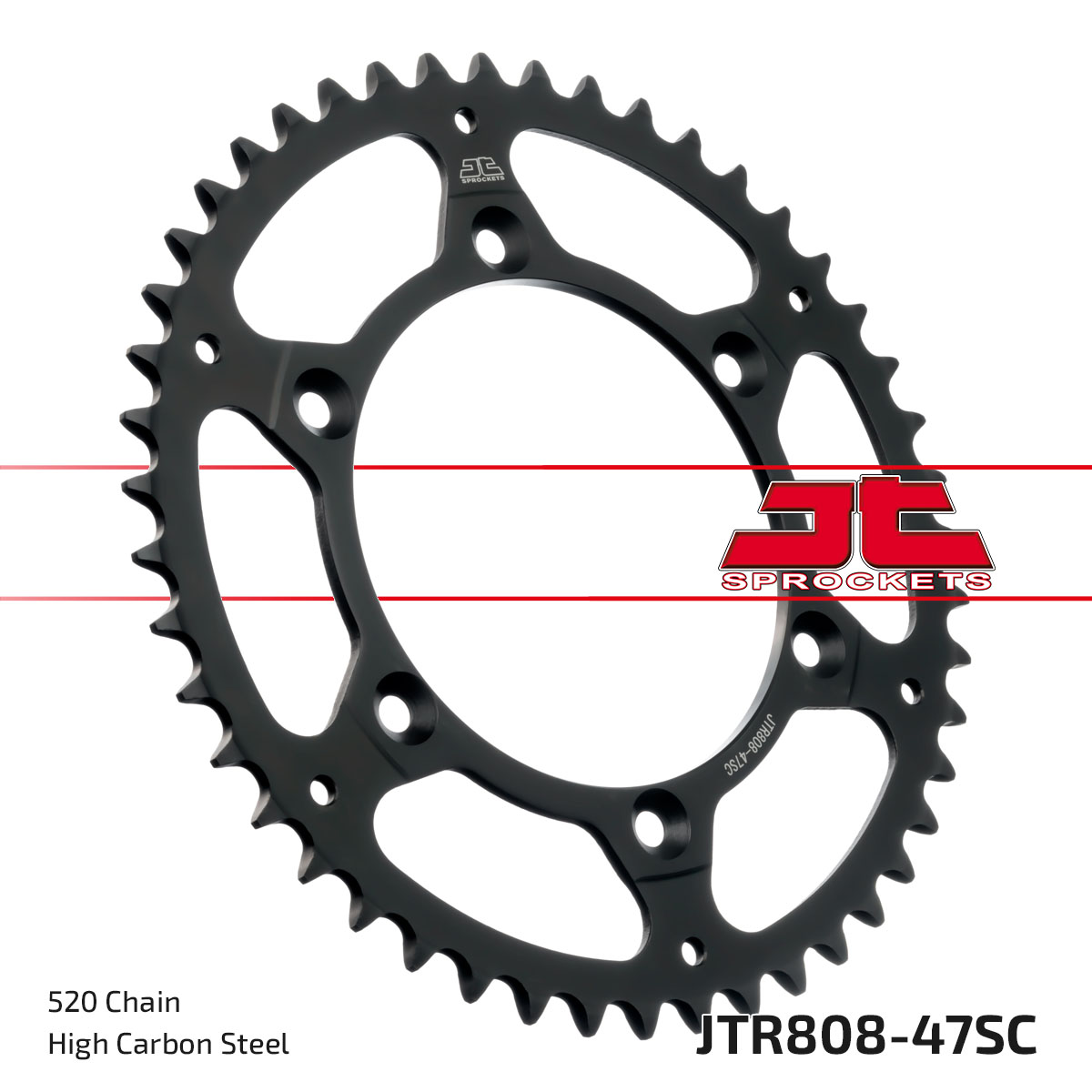 JT SPROCKETS JTR808.47SC - звезда приводная ведомая