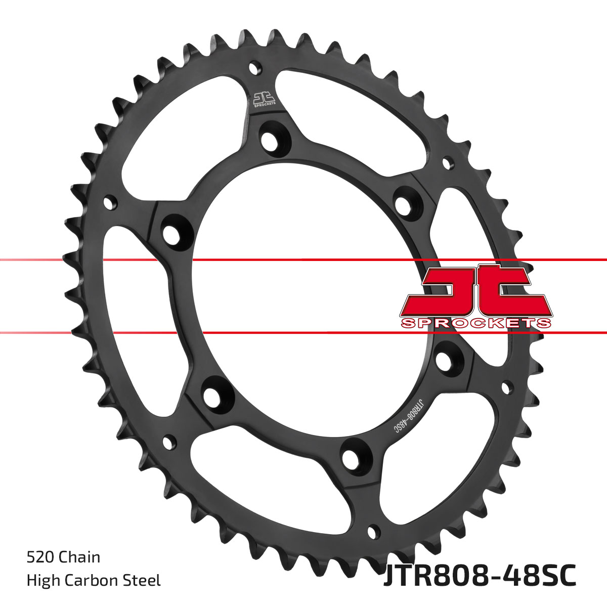 JT SPROCKETS JTR808.48SC - звезда приводная ведомая