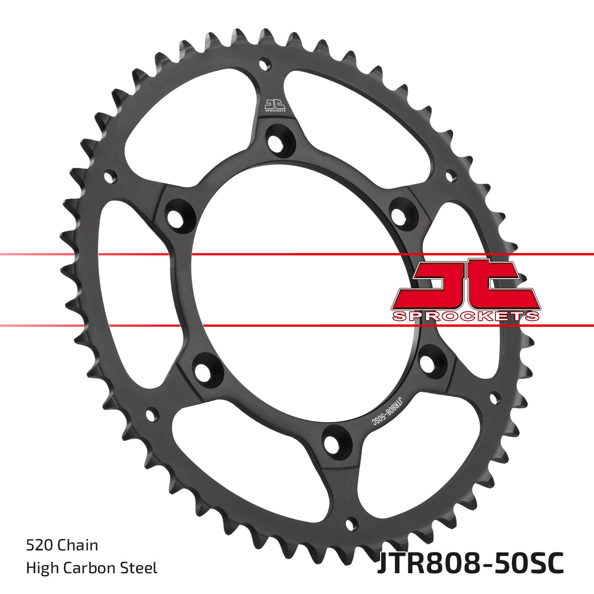 JT SPROCKETS JTR808.50SC - звезда приводная ведомая