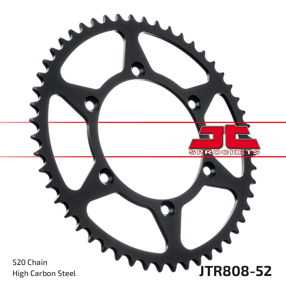 JT SPROCKETS JTR808.52 - звезда приводная ведомая