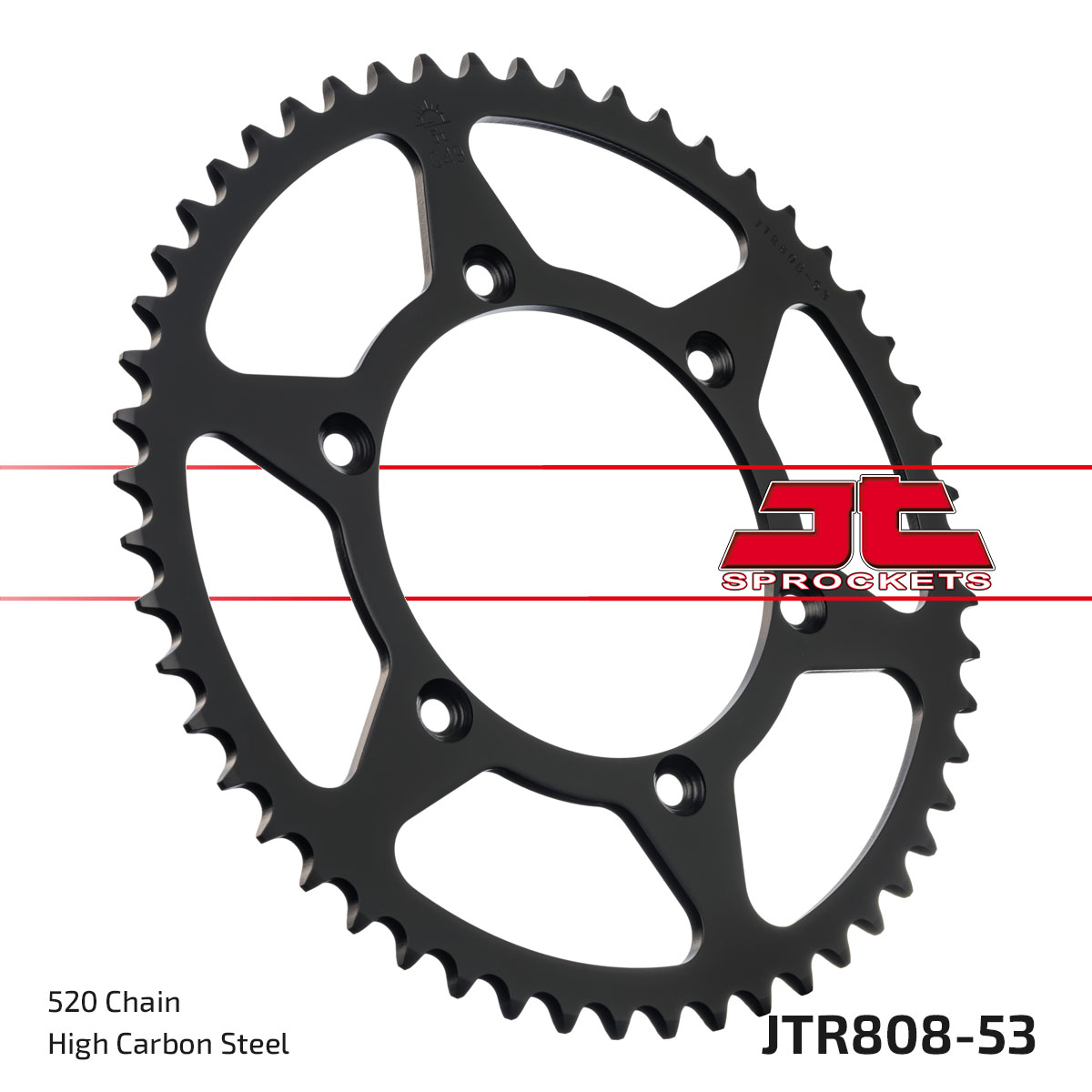 JT SPROCKETS JTR808.53 - звезда приводная ведомая