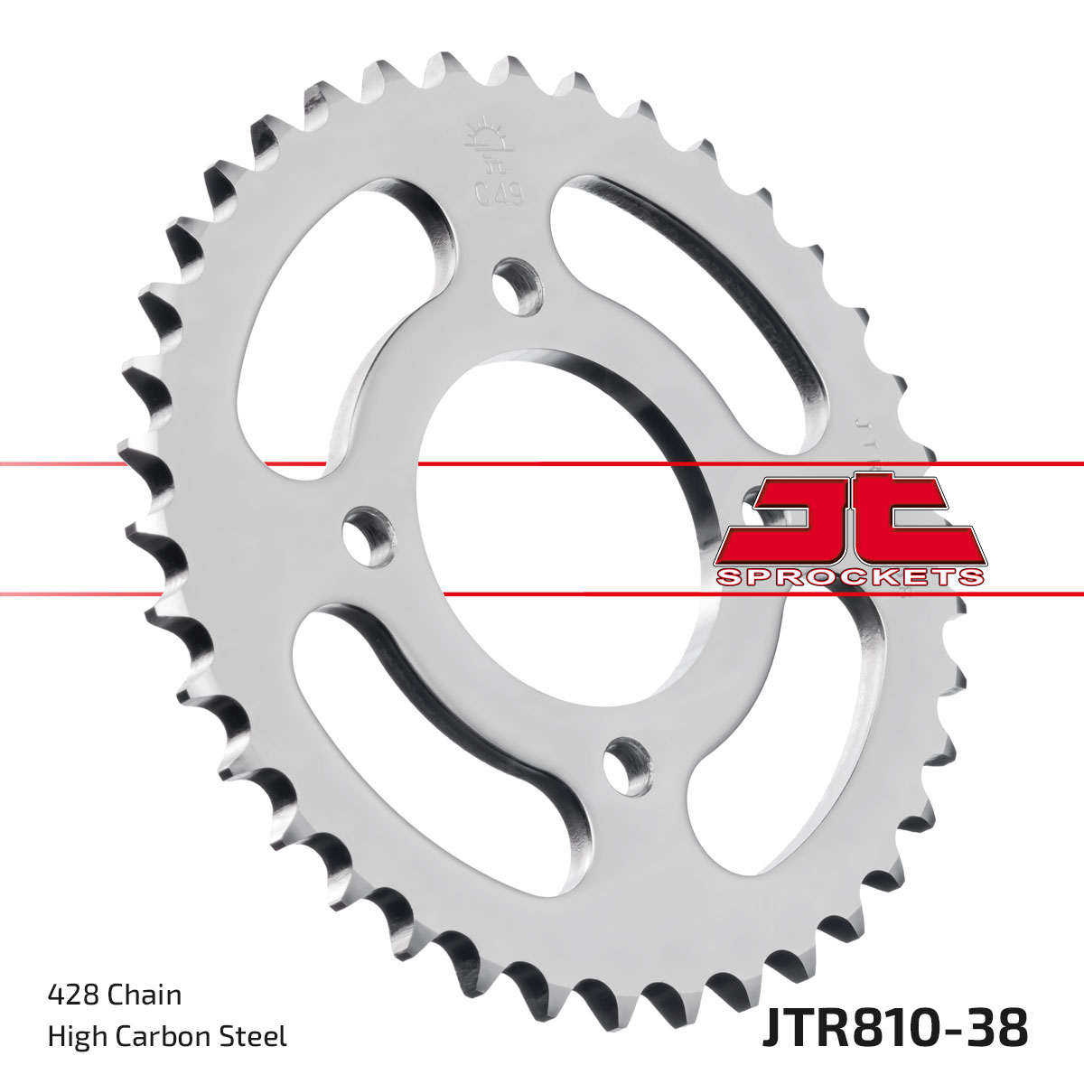 JT SPROCKETS JTR810.38 - звезда приводная ведомая