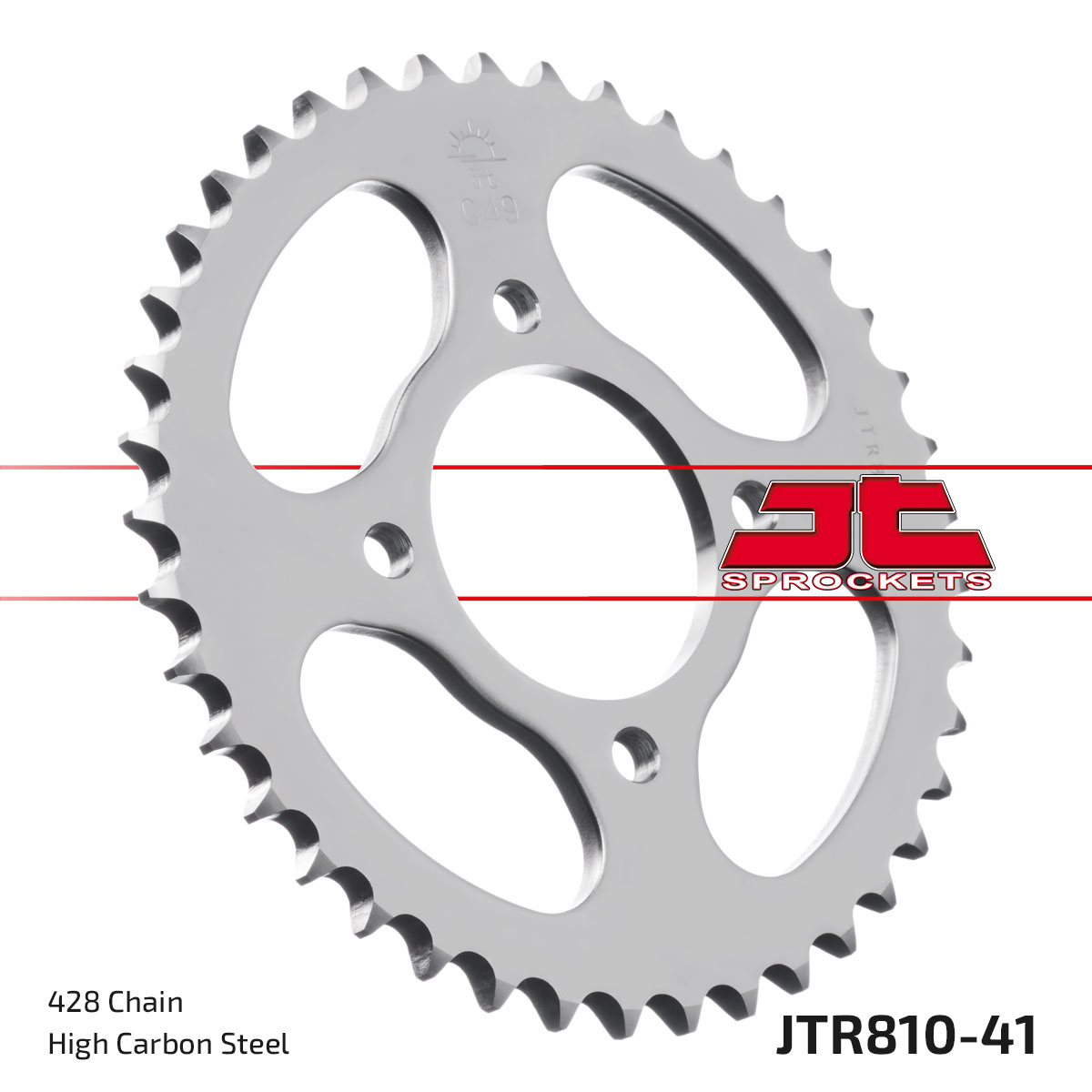 JT SPROCKETS JTR810.41 - звезда приводная ведомая