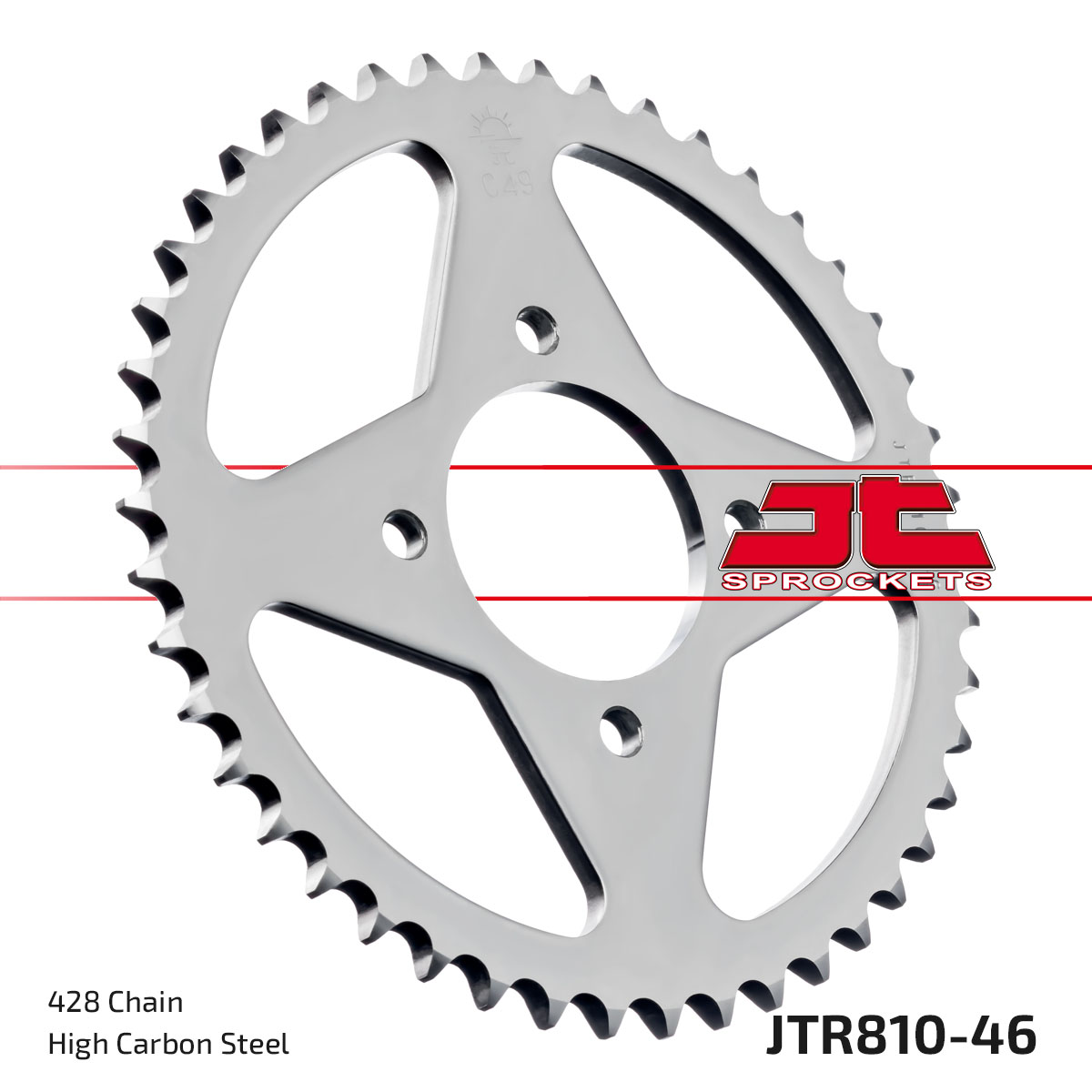 JT SPROCKETS JTR810.46 - звезда приводная ведомая