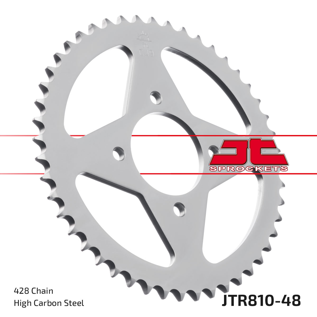 JT SPROCKETS JTR810.48 - звезда приводная ведомая