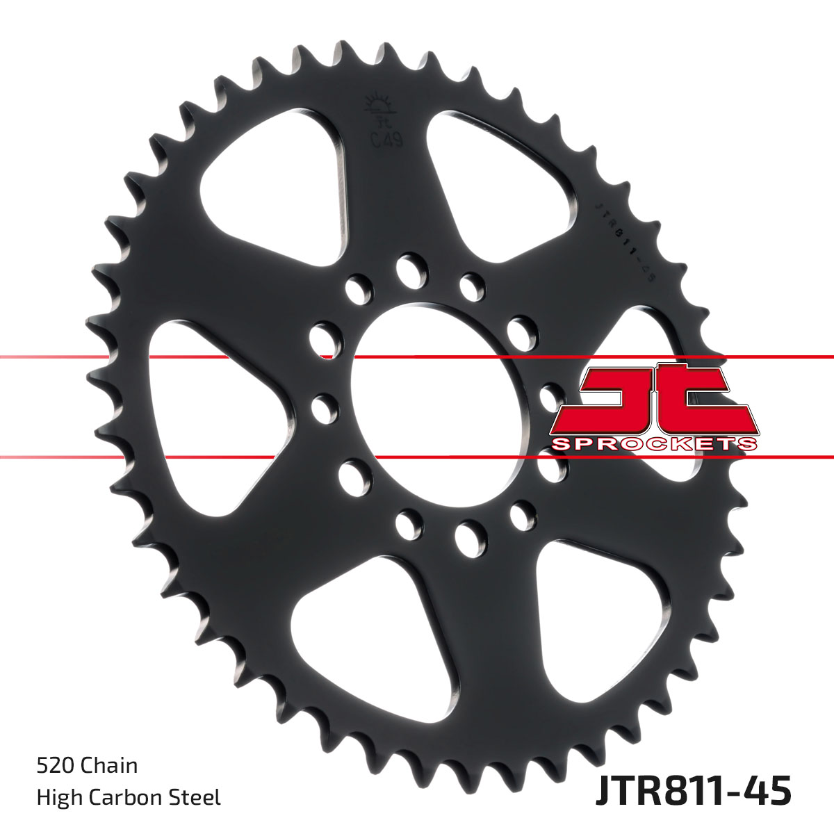 JT SPROCKETS JTR811.45 - звезда приводная ведомая