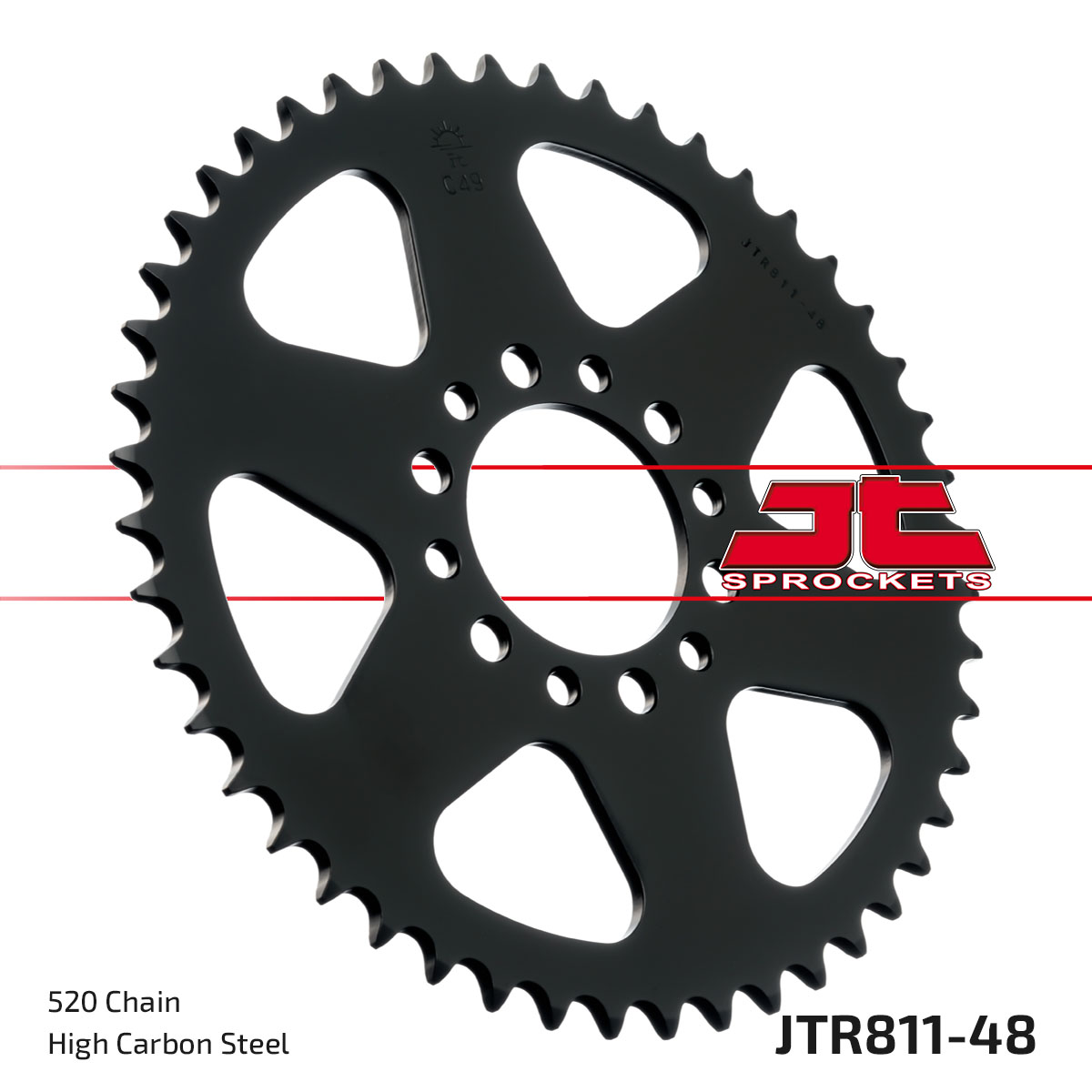 JT SPROCKETS JTR811.48 - звезда приводная ведомая