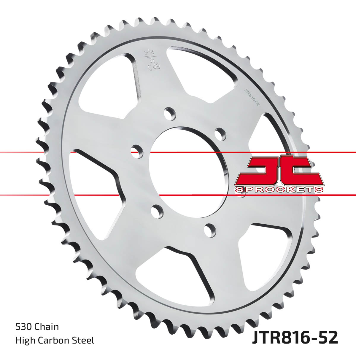 JT SPROCKETS JTR816.52 - звезда приводная ведомая