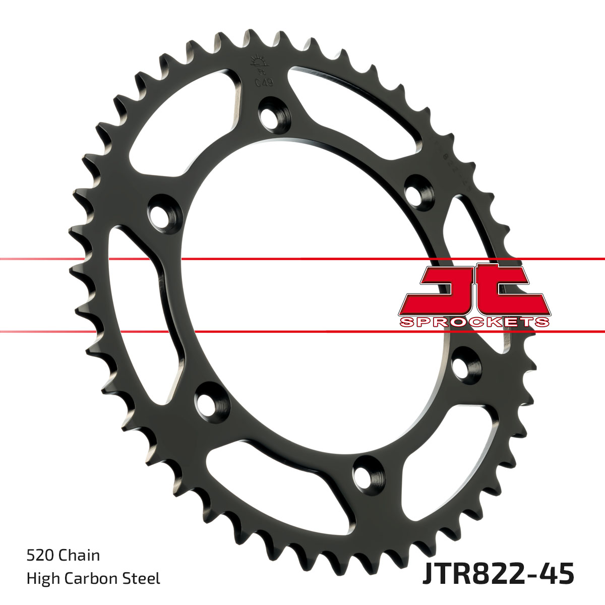 JT SPROCKETS JTR822.45 - звезда приводная ведомая