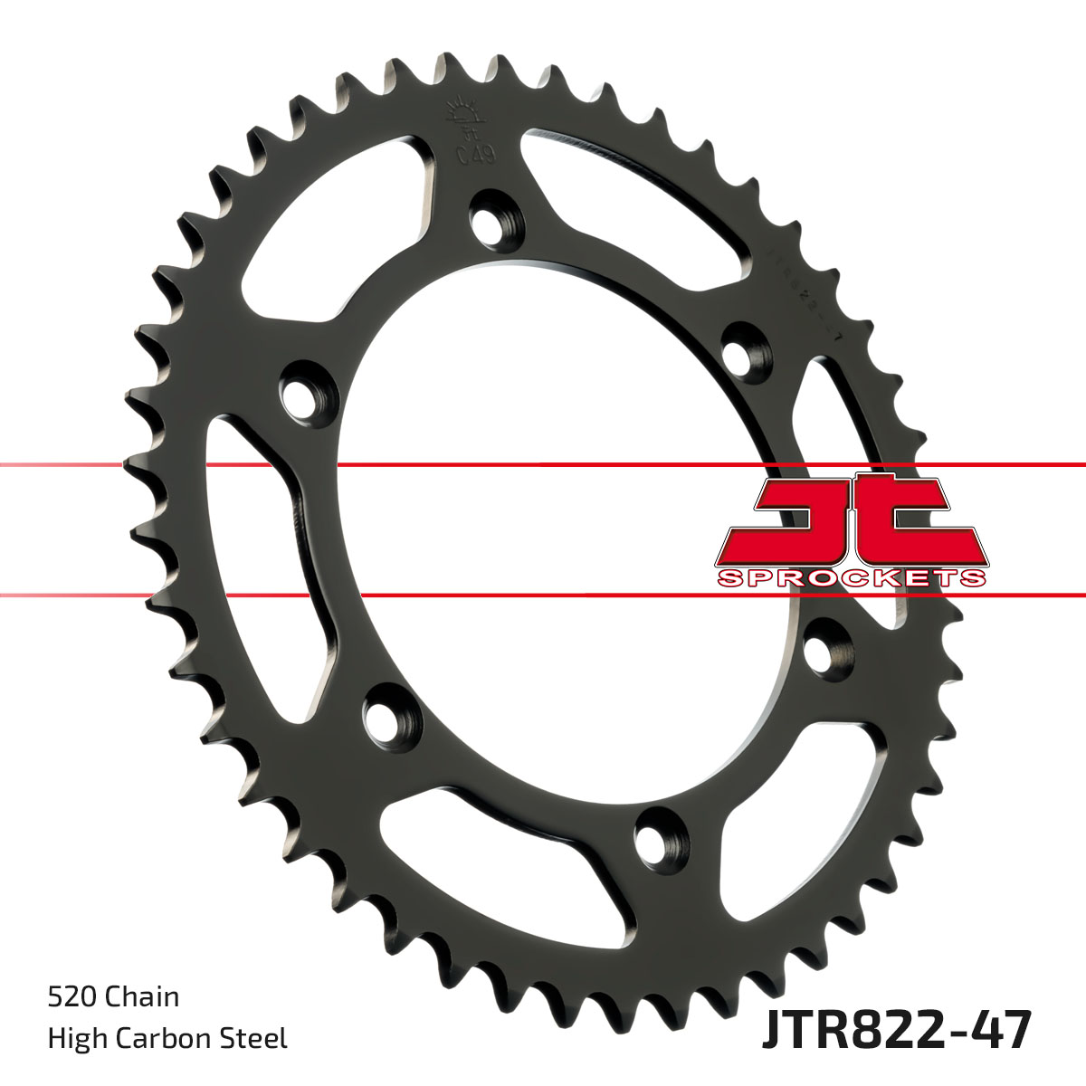 JT SPROCKETS JTR822.47 - звезда приводная ведомая