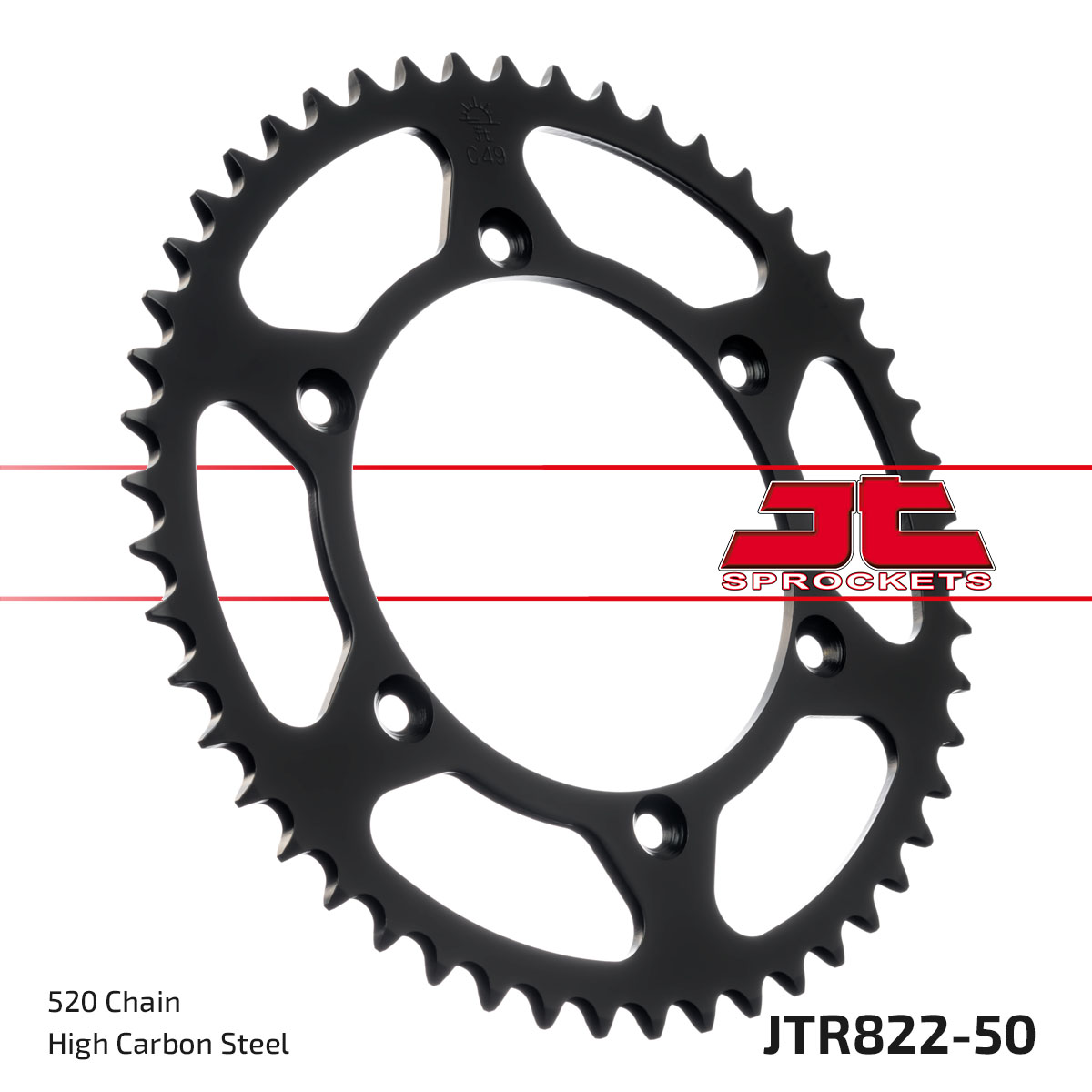 JT SPROCKETS JTR822.50 - звезда приводная ведомая