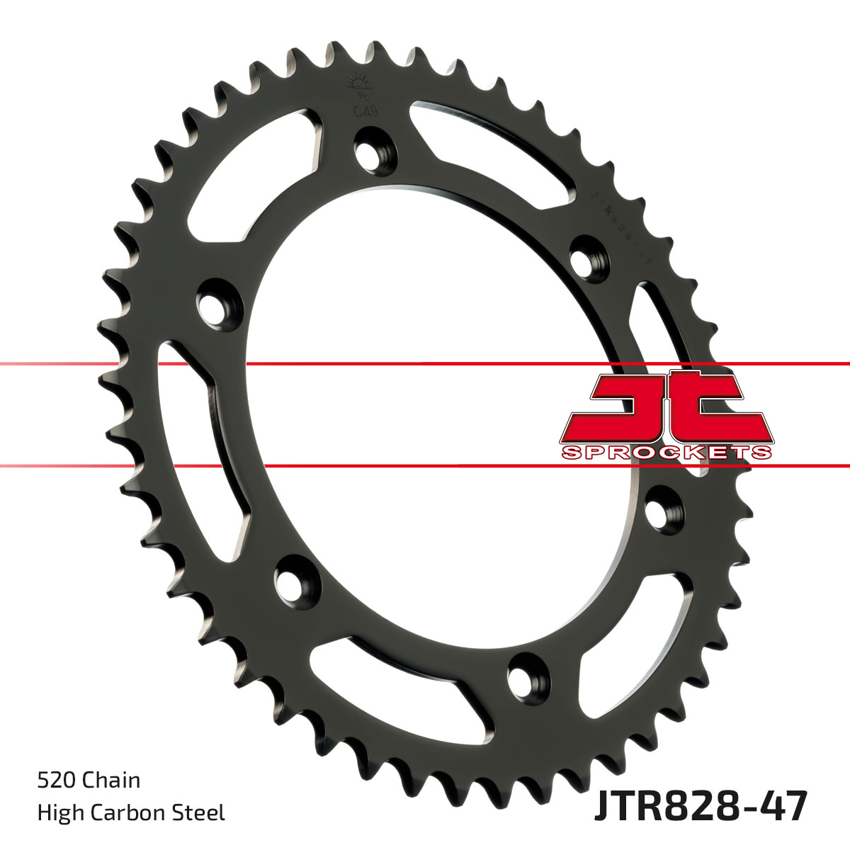JT SPROCKETS JTR828.47 - звезда приводная ведомая
