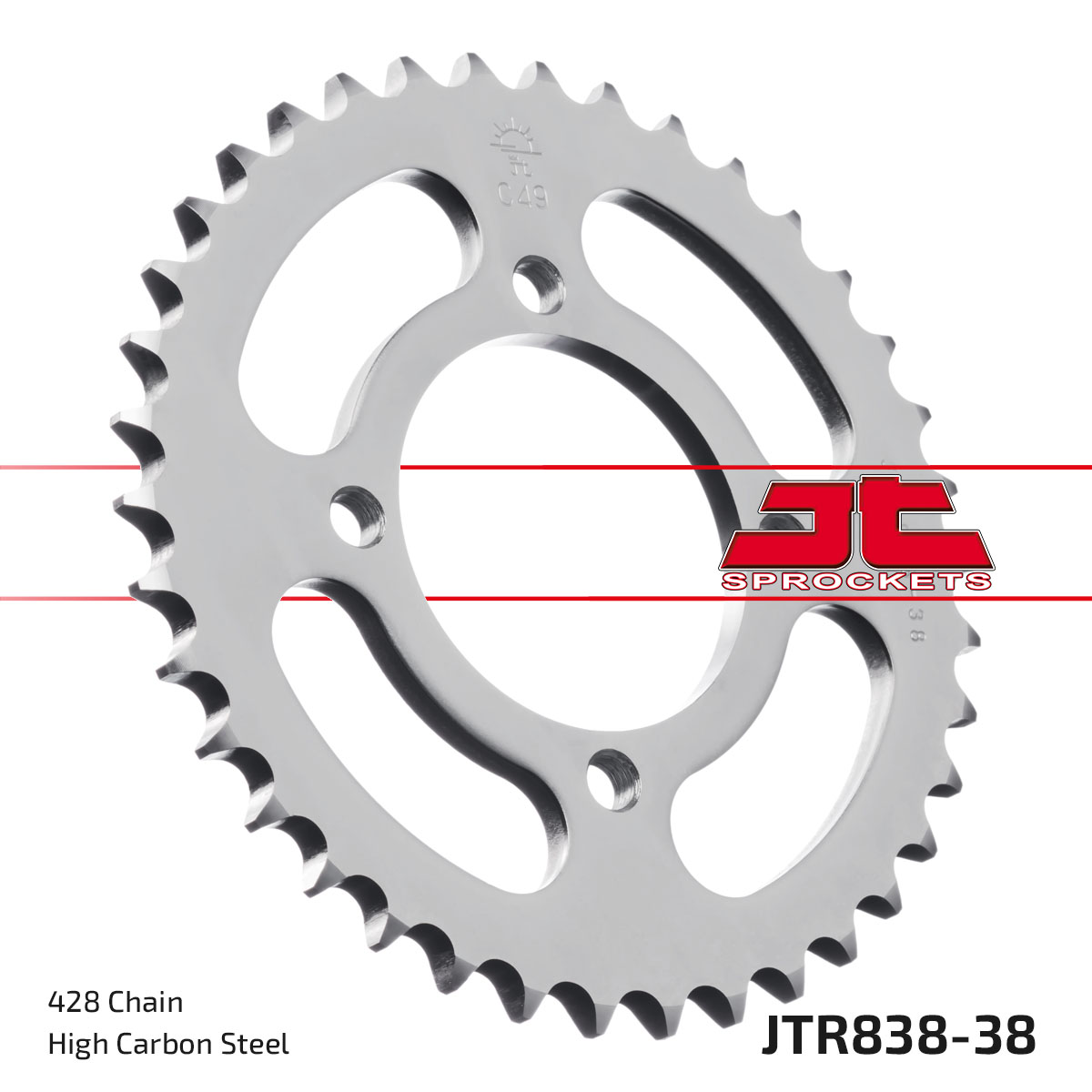 JT SPROCKETS JTR838.38 - звезда приводная ведомая