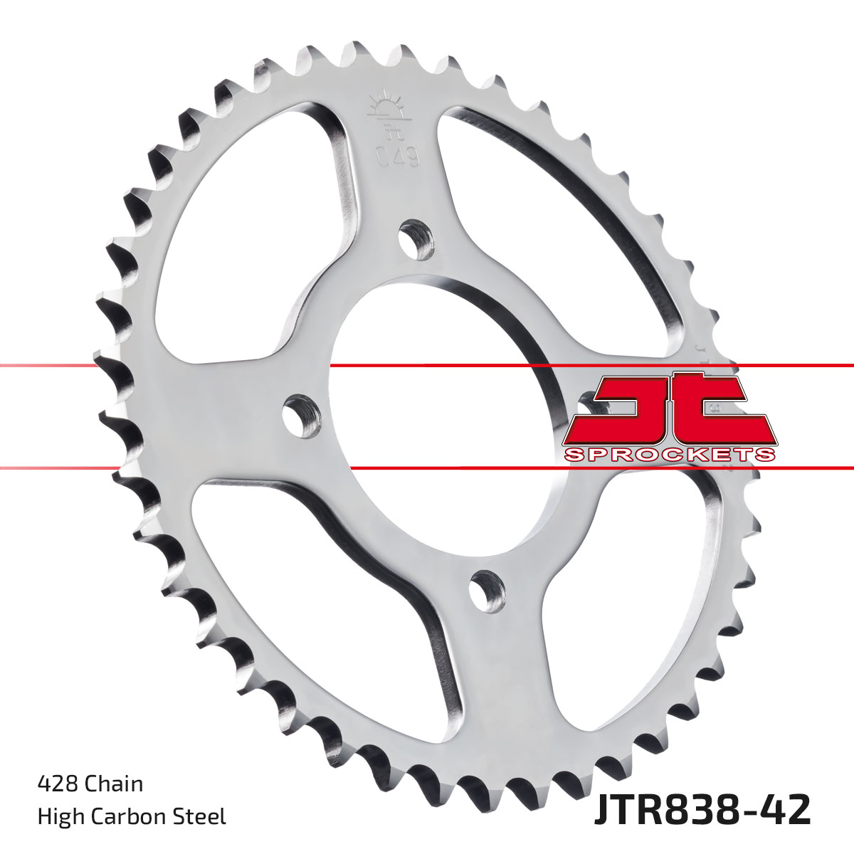 JT SPROCKETS JTR838.42 - звезда приводная ведомая