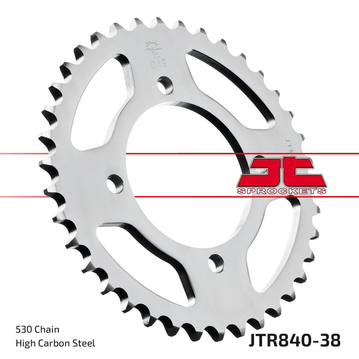 JT SPROCKETS JTR840.38 - звезда приводная ведомая