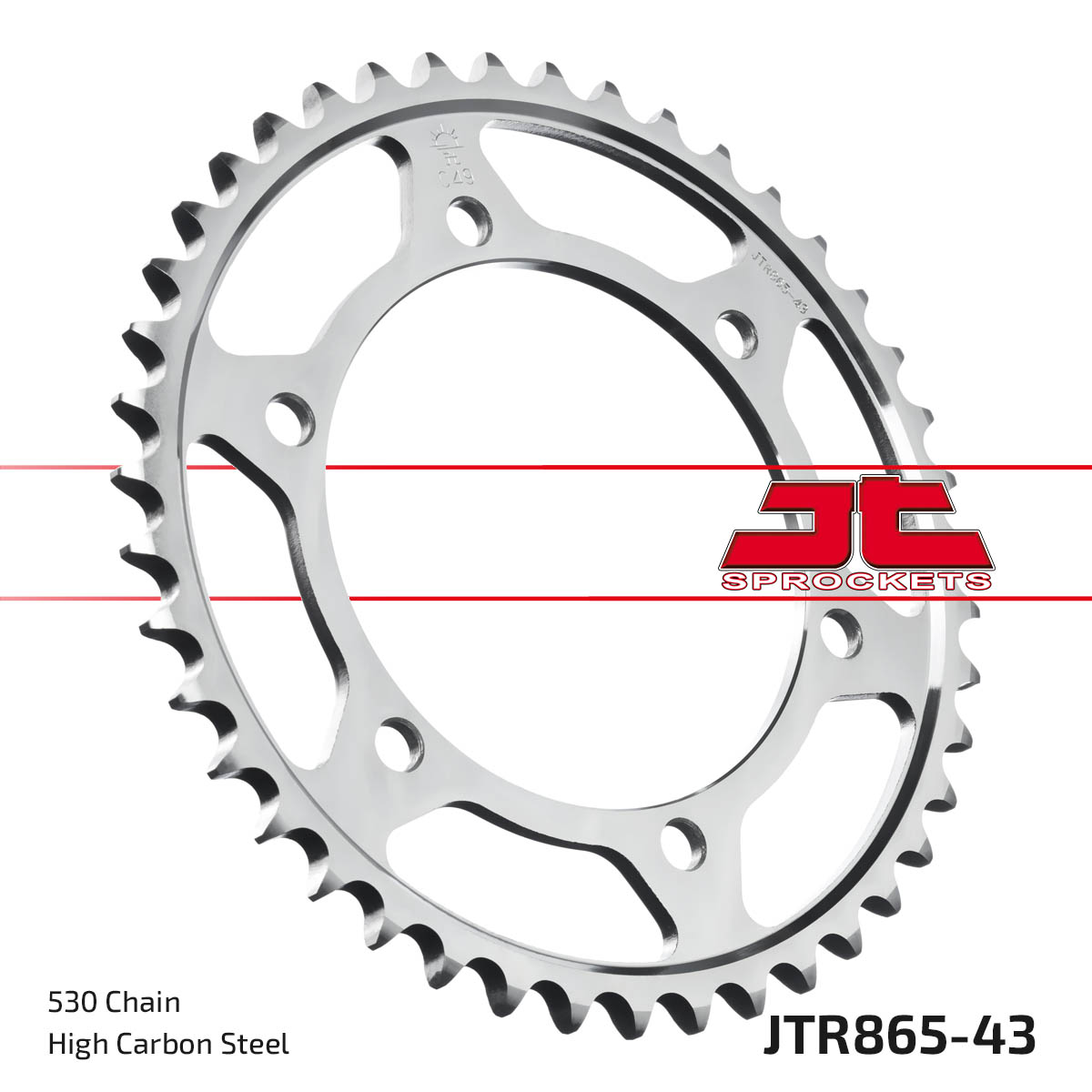JT SPROCKETS JTR865.43 - звезда приводная ведомая