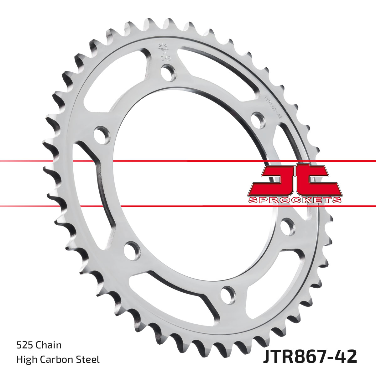 JT SPROCKETS JTR867.42 - звезда приводная ведомая