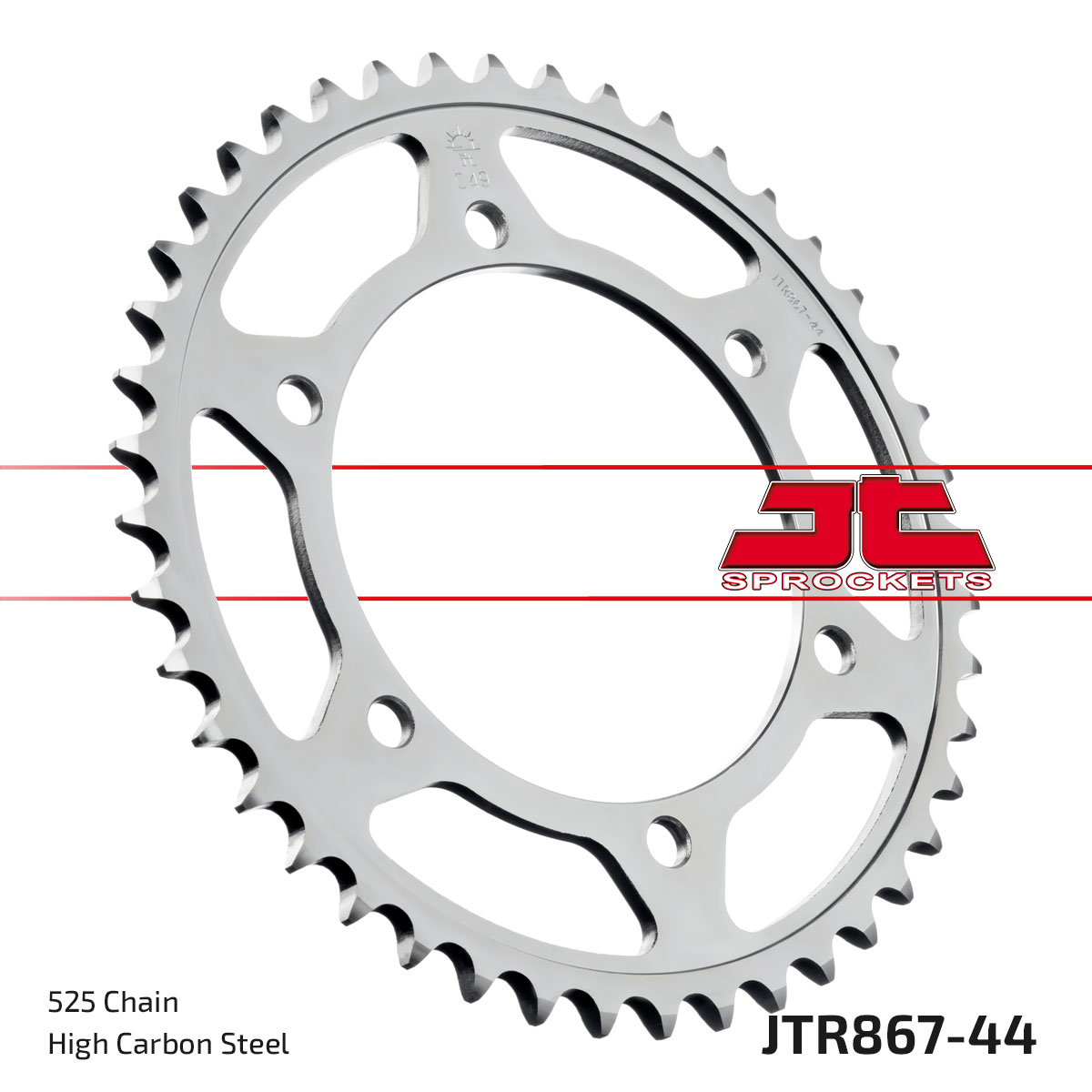 JT SPROCKETS JTR867.44 - звезда приводная ведомая