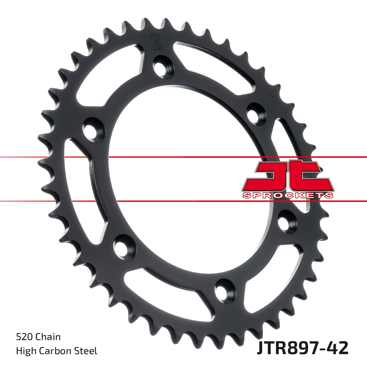 JT SPROCKETS JTR897.42 - звезда приводная ведомая