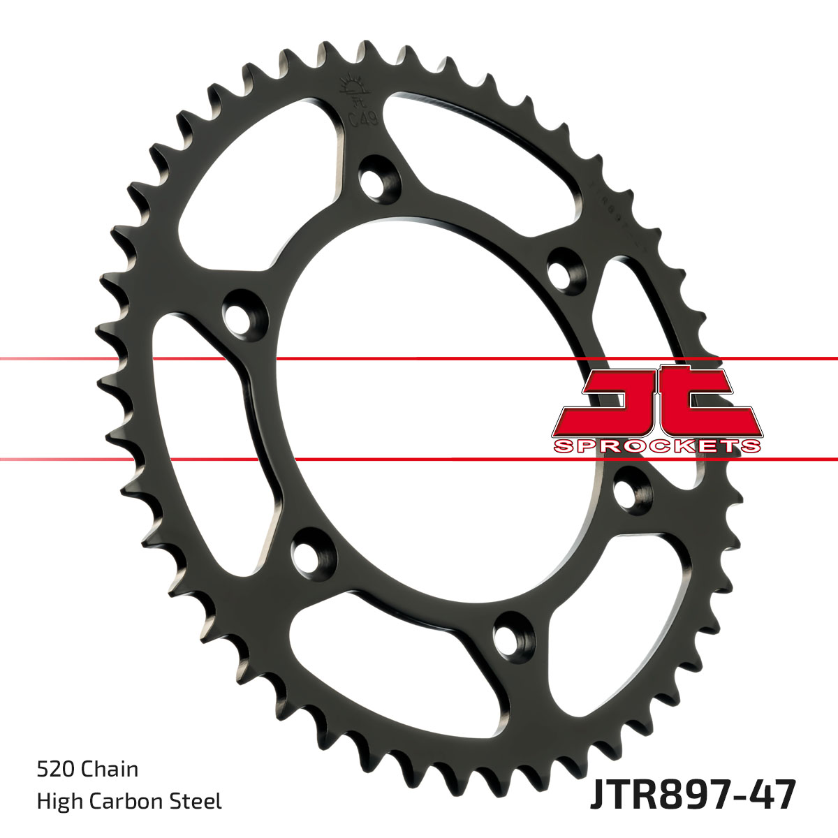 JT SPROCKETS JTR897.47 - звезда приводная ведомая