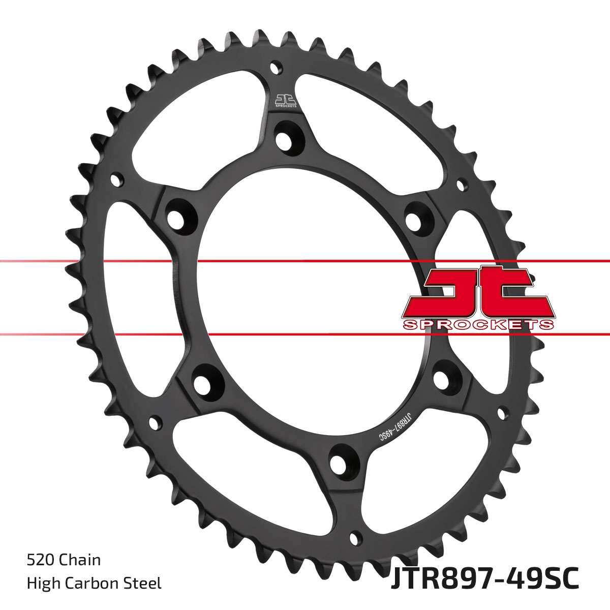 JT SPROCKETS JTR897.49SC - звезда приводная ведомая