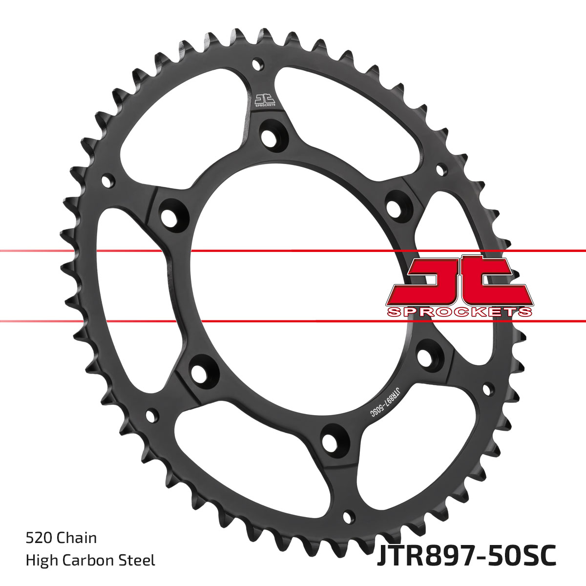 JT SPROCKETS JTR897.50SC - звезда приводная ведомая