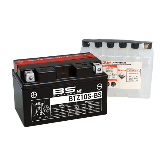 BS-BATTERY YTZ10S-BS - аккумулятор MF