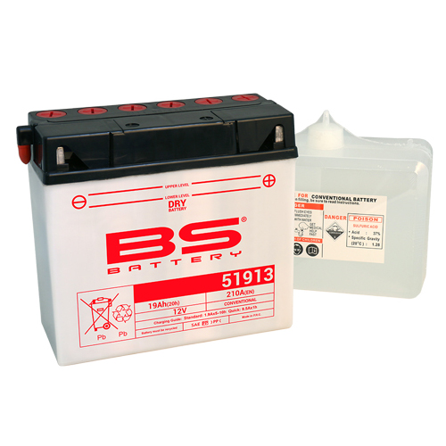 BS-BATTERY 51913 - аккумулятор DRY
