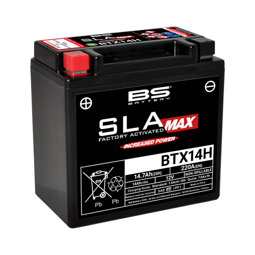 BS-BATTERY YTX14H - аккумулятор SLA Max