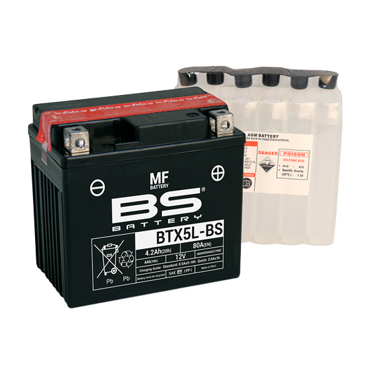 BS-BATTERY YTX5L-BS - аккумулятор MF