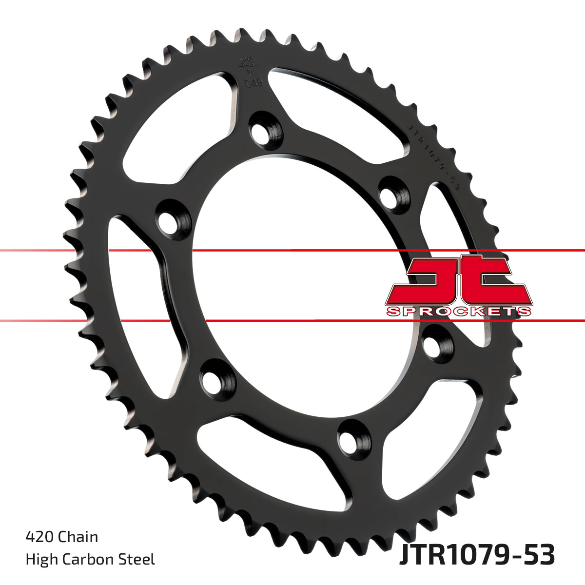 JT SPROCKETS JTR1079.53 - звезда приводная ведомая