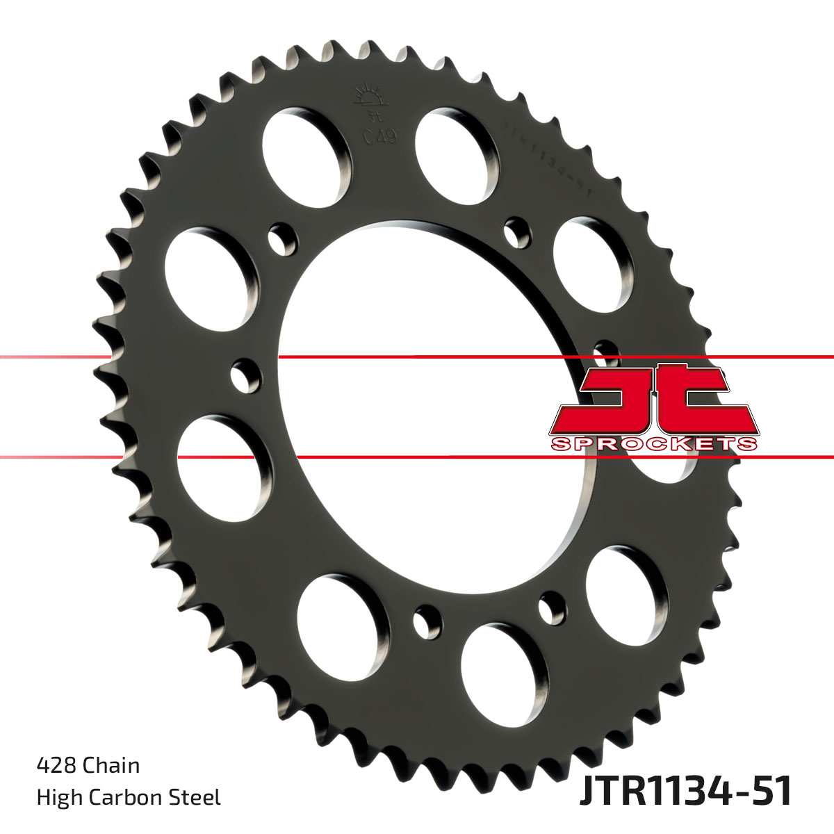 JT SPROCKETS JTR1134.51 - звезда приводная ведомая