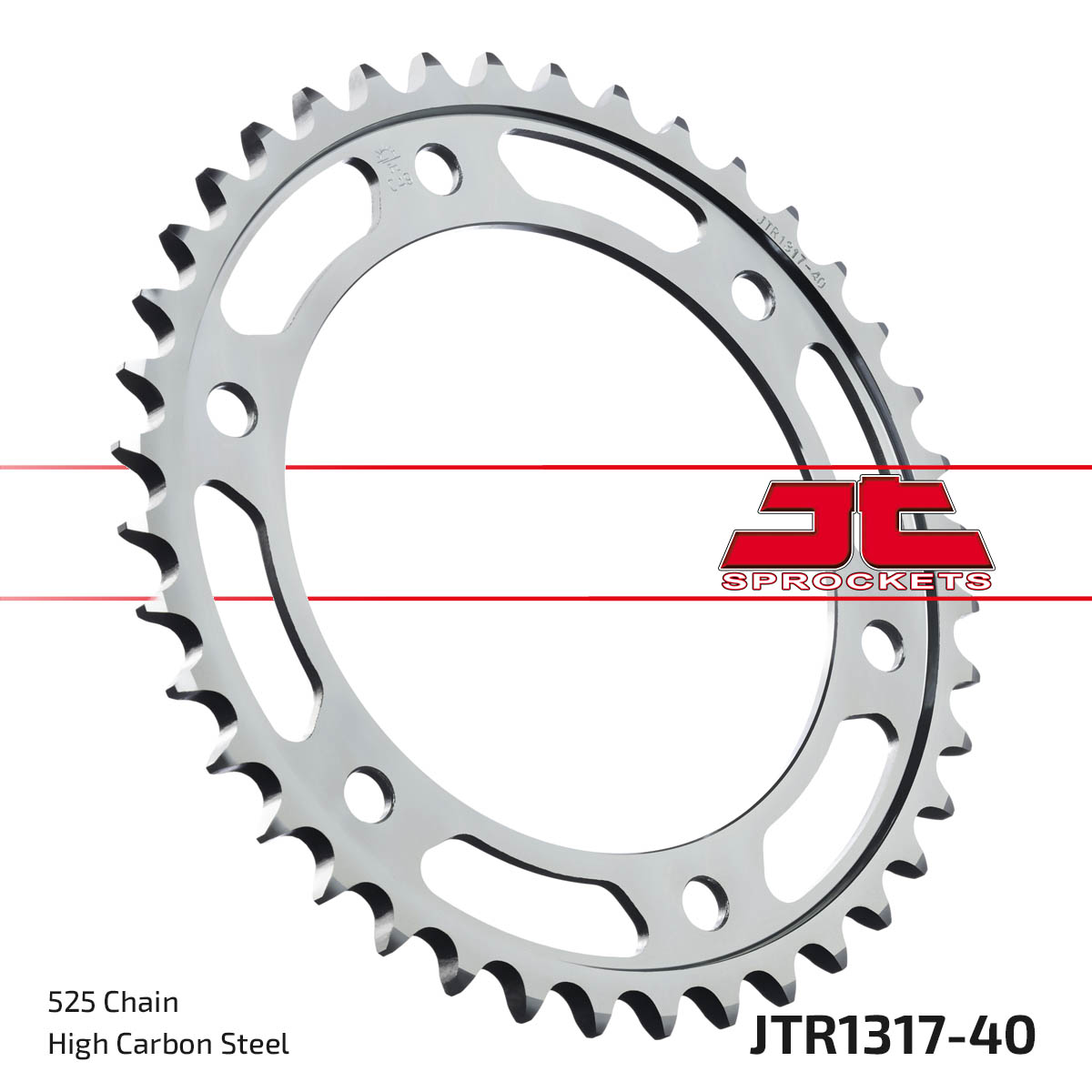 JT SPROCKETS JTR1317.40 - звезда приводная ведомая