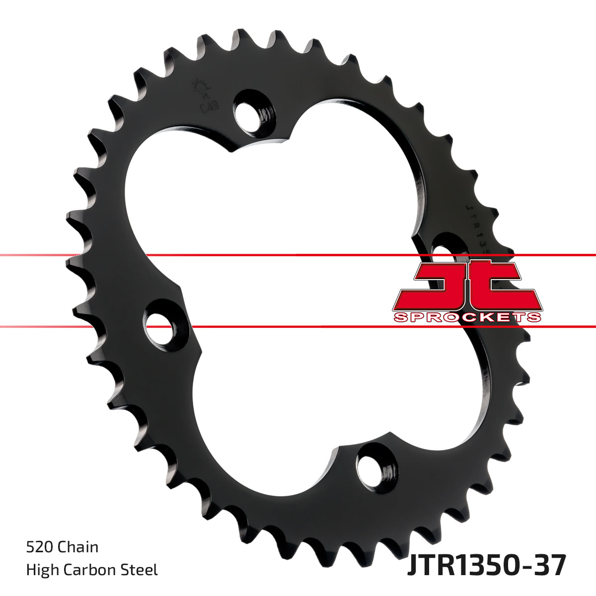 JT SPROCKETS JTR1350.37 - звезда приводная ведомая