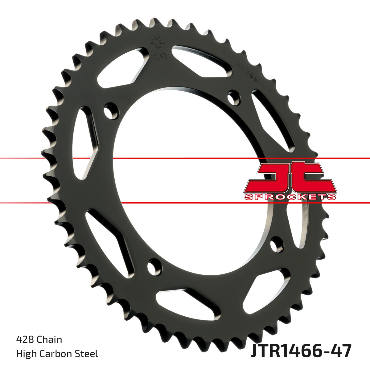 JT SPROCKETS JTR1466.47 - звезда приводная ведомая
