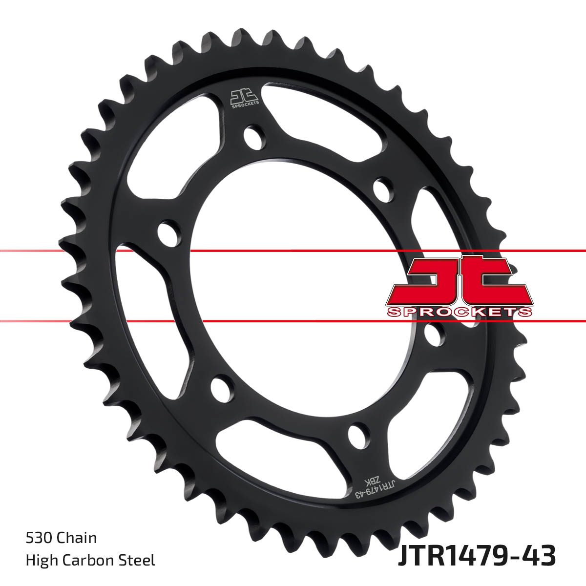 JT SPROCKETS JTR1479.43 - звезда приводная ведомая