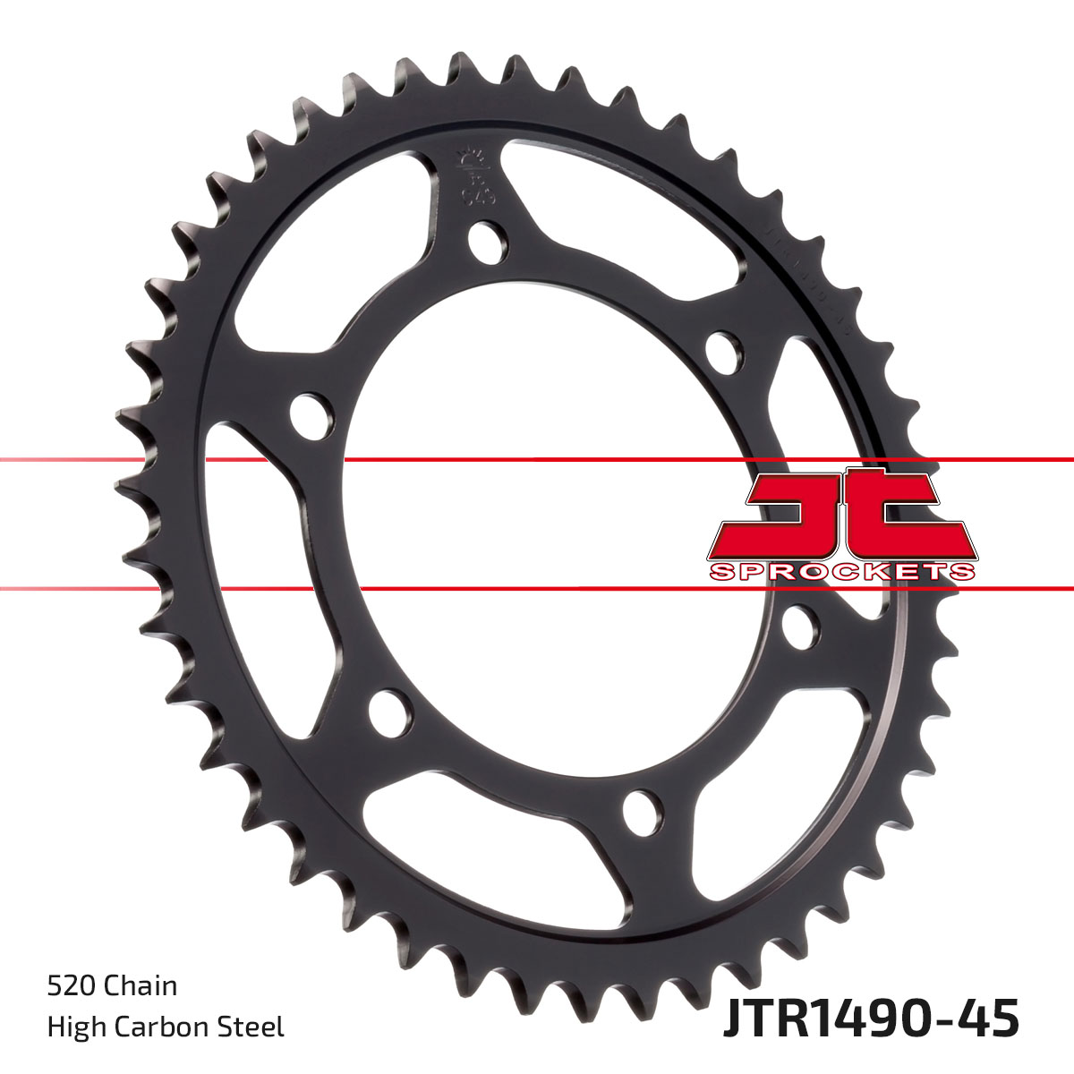 JT SPROCKETS JTR1490.45 - звезда приводная ведомая