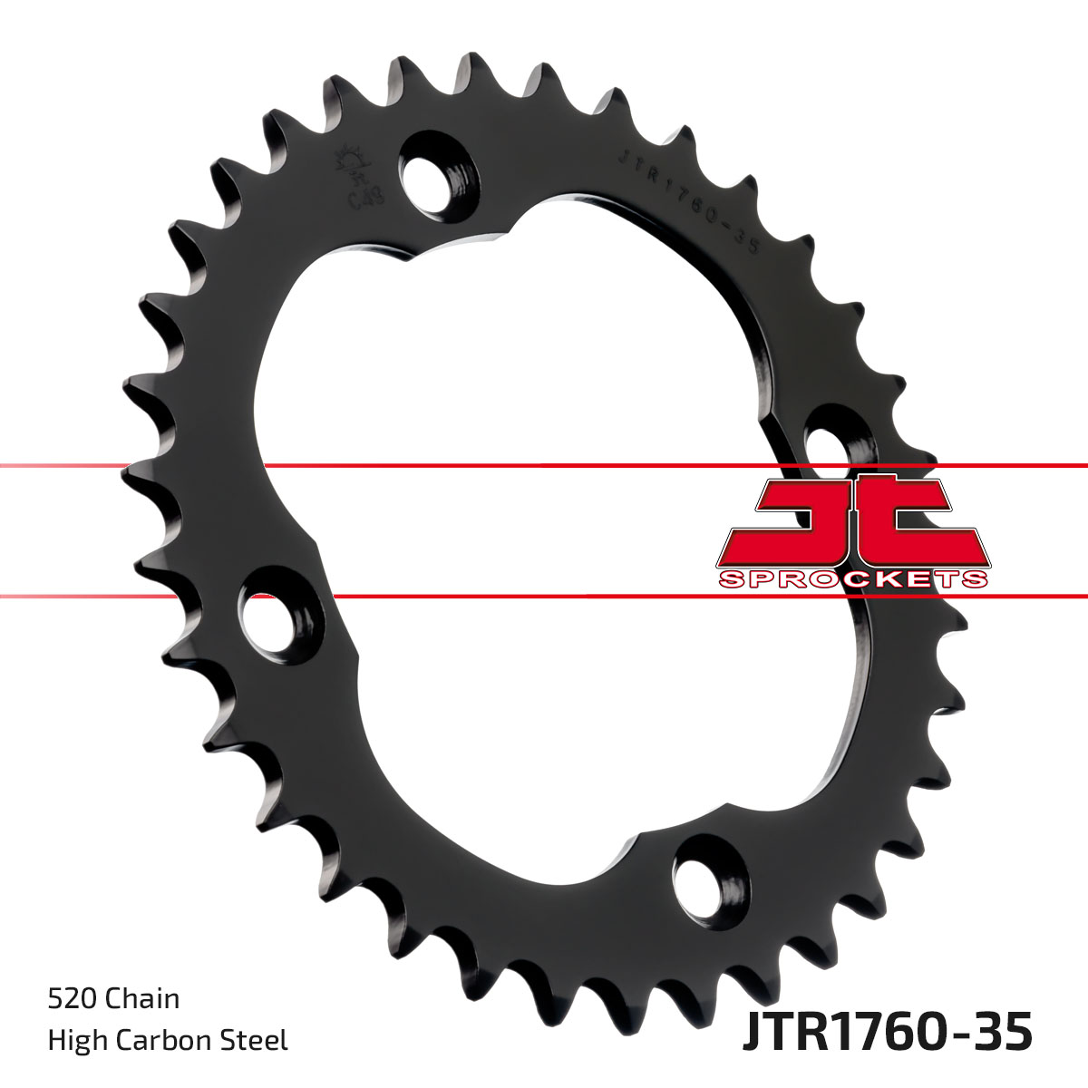 JT SPROCKETS JTR1760.35 - звезда приводная ведомая