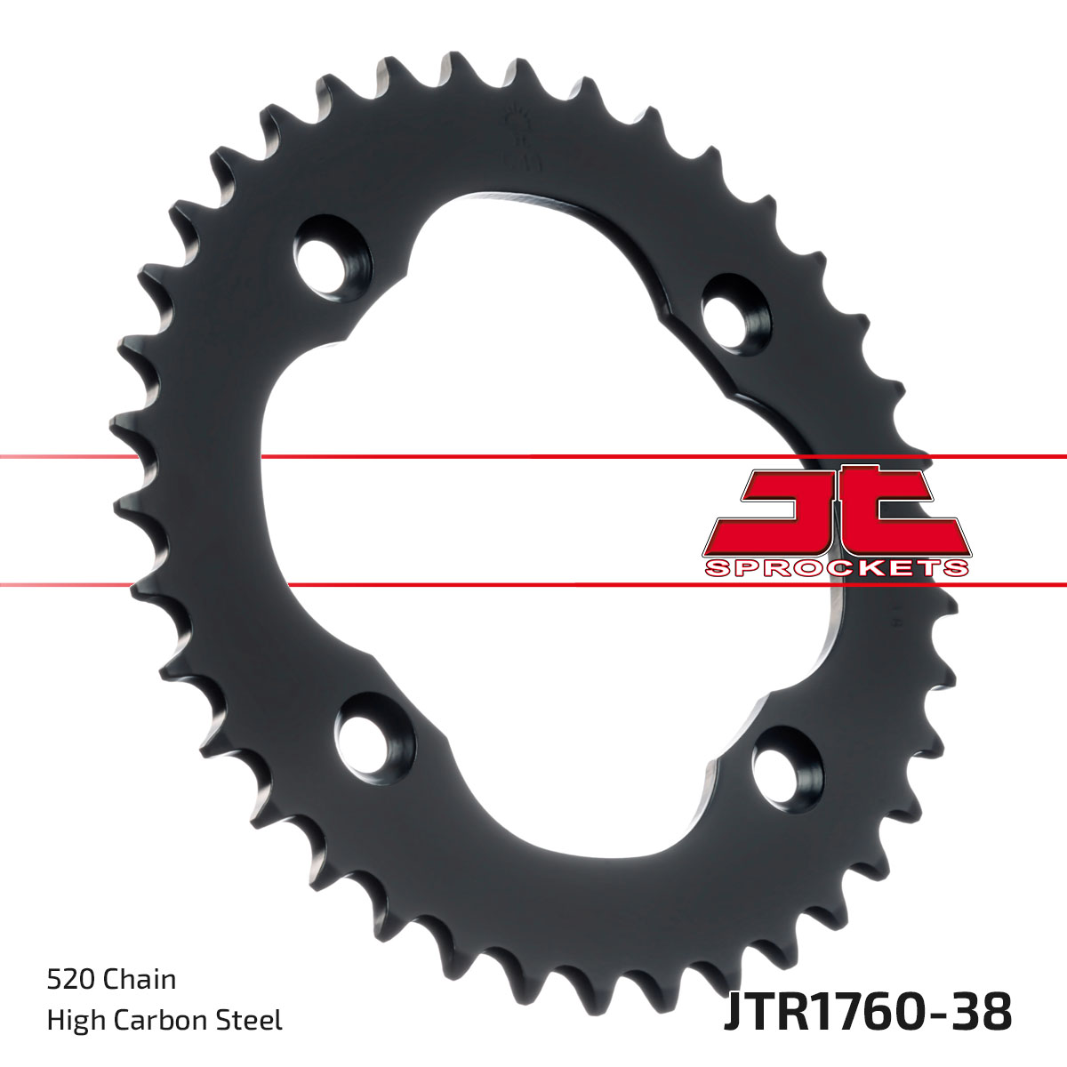 JT SPROCKETS JTR1760.38 - звезда приводная ведомая