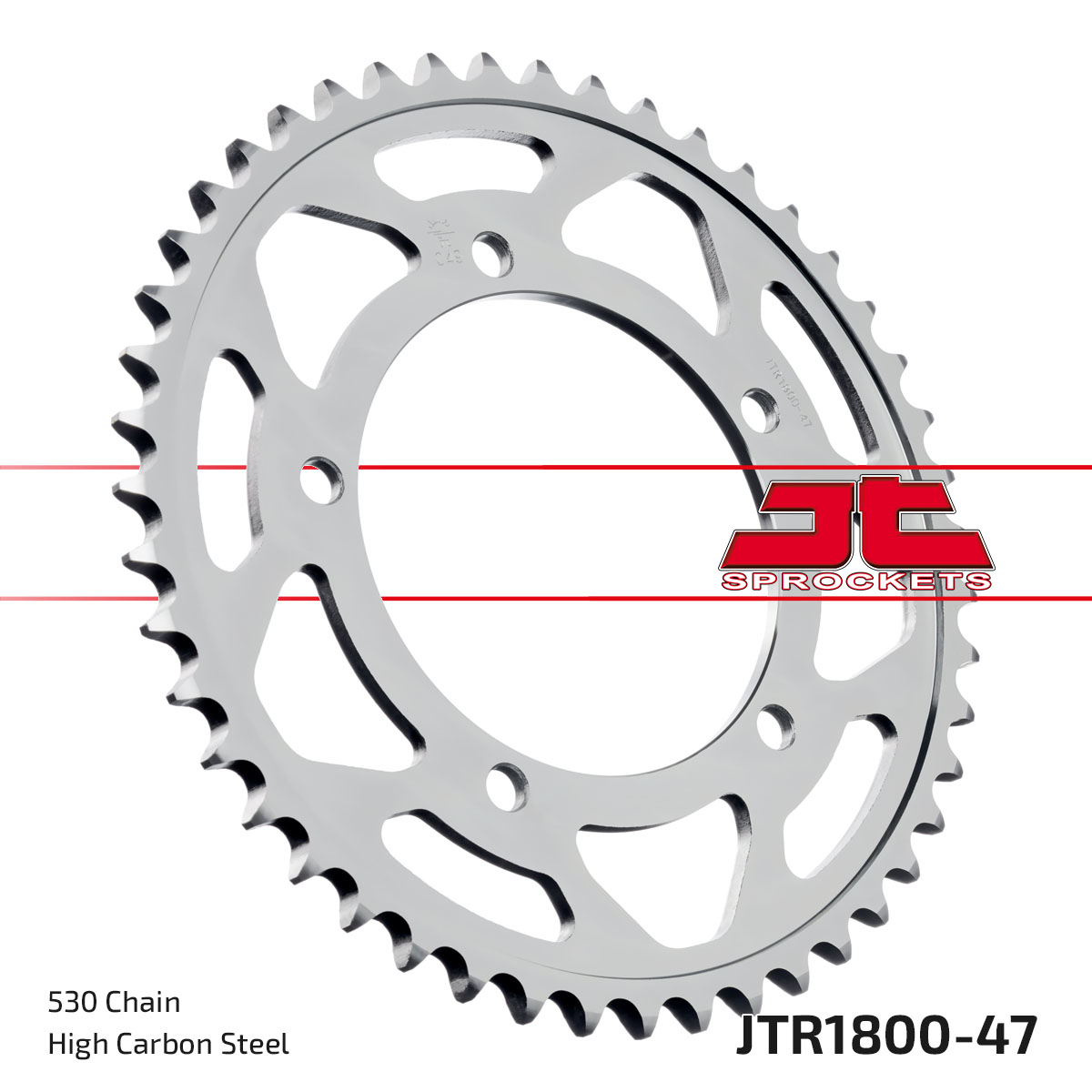 JT SPROCKETS JTR1800.47 - звезда приводная ведомая
