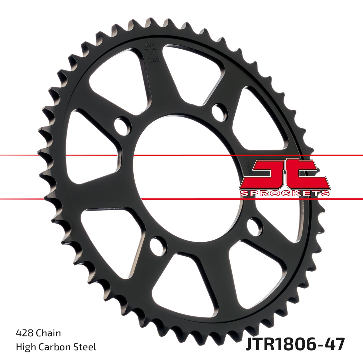JT SPROCKETS JTR1806.47 - звезда приводная ведомая