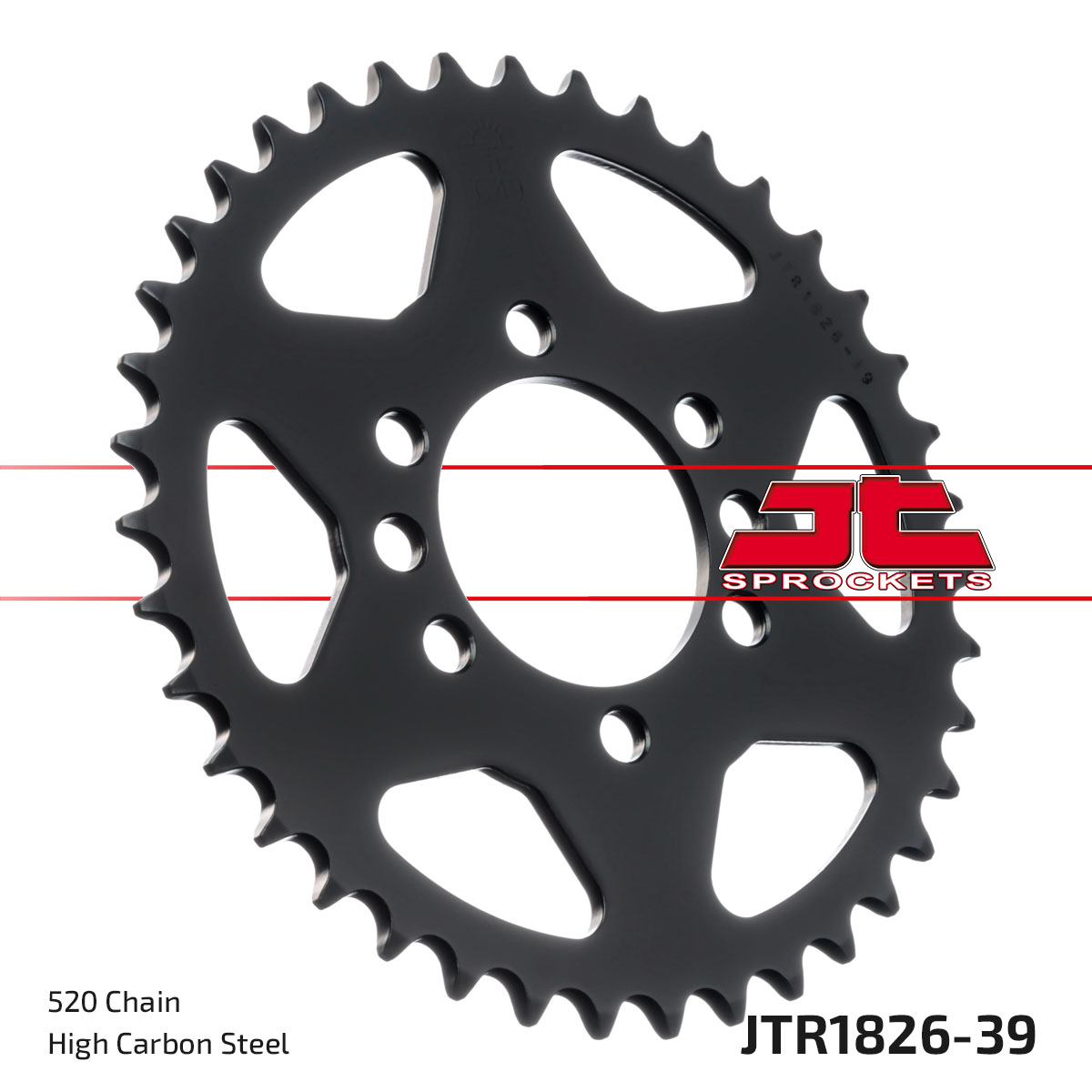 JT SPROCKETS JTR1826.39 - звезда приводная ведомая