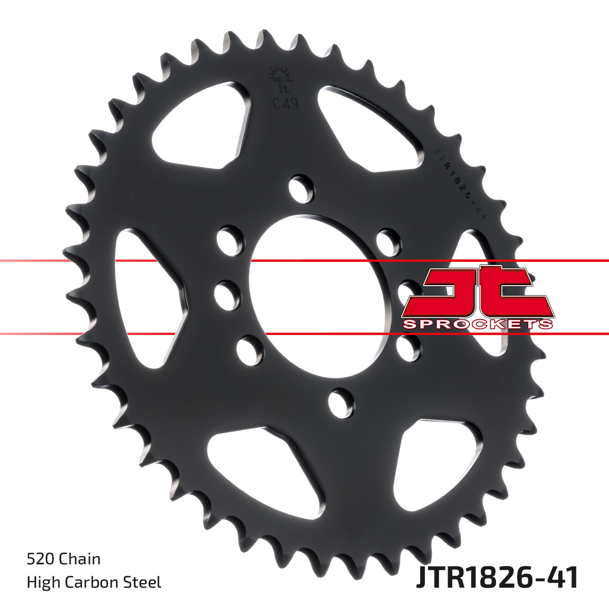 JT SPROCKETS JTR1826.41 - звезда приводная ведомая