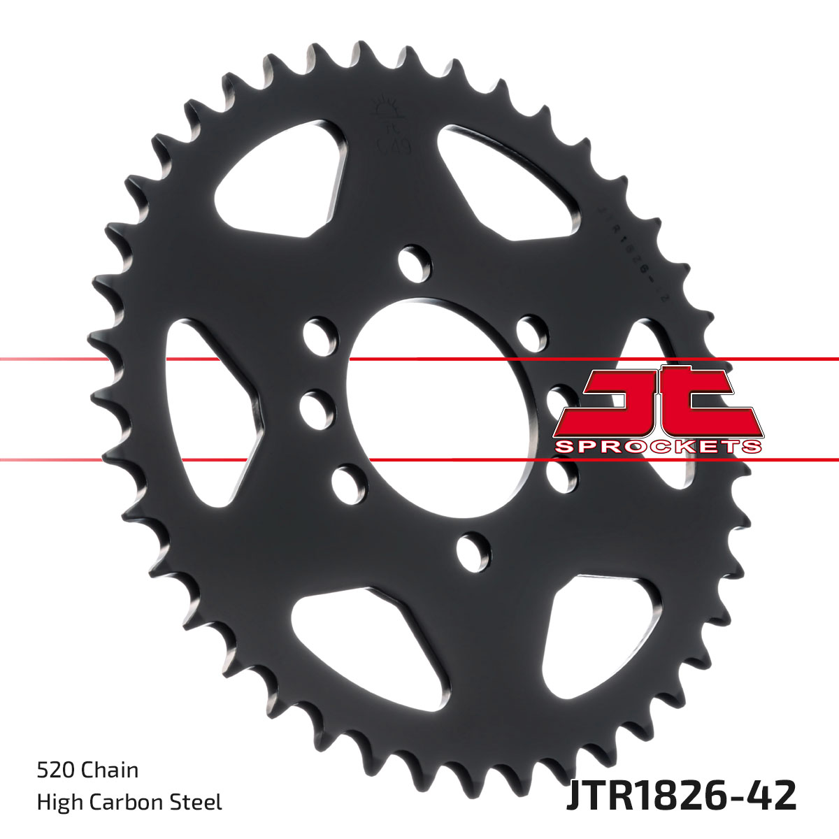 JT SPROCKETS JTR1826.42 - звезда приводная ведомая