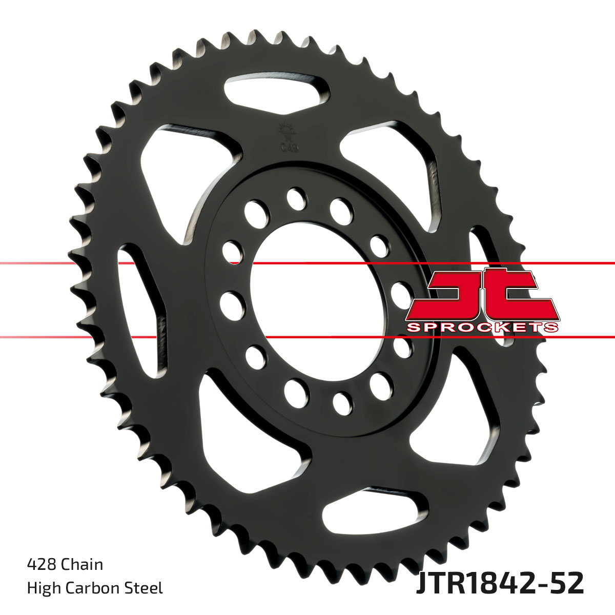 JT SPROCKETS JTR1842.52 - звезда приводная ведомая
