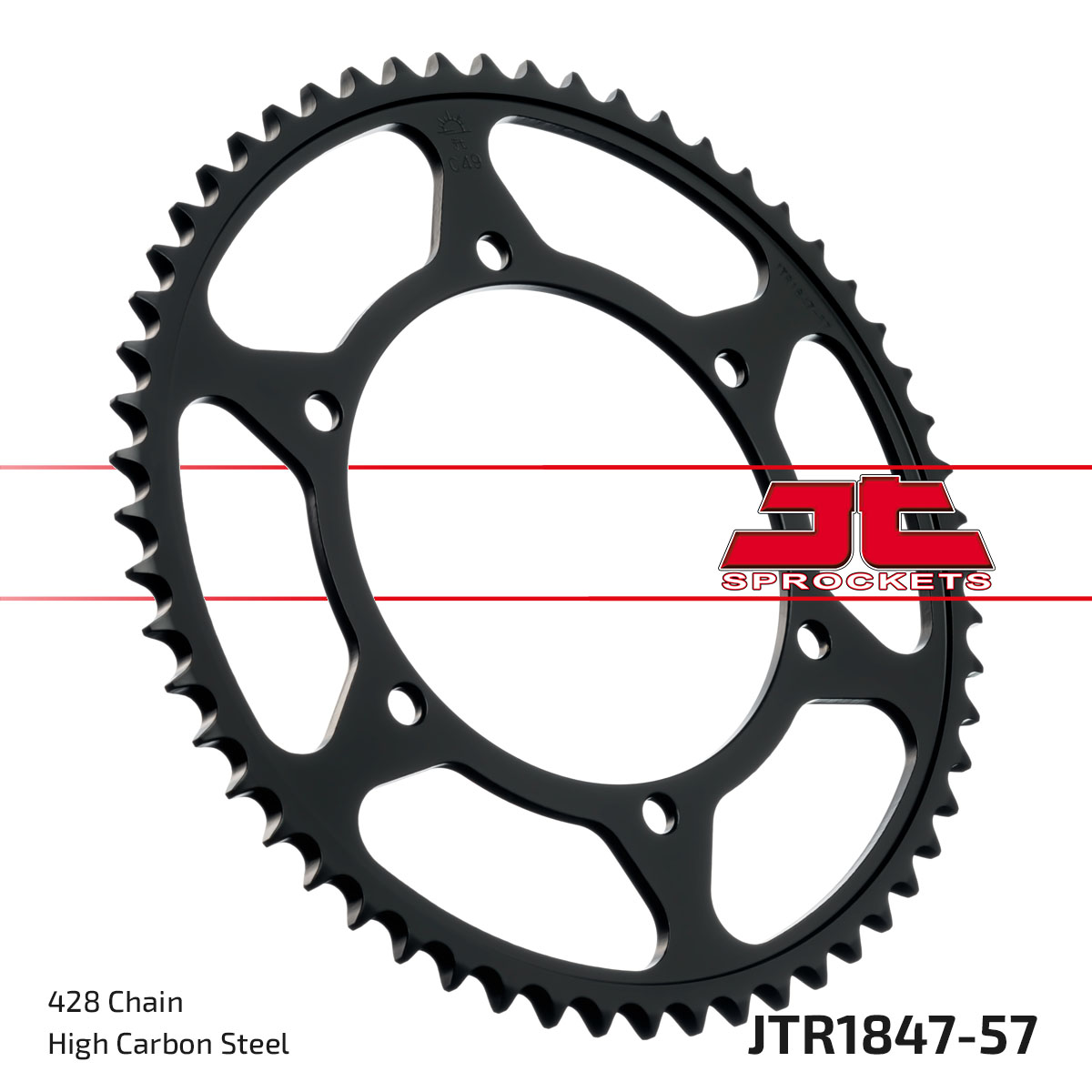 JT SPROCKETS JTR1847.57 - звезда приводная ведомая