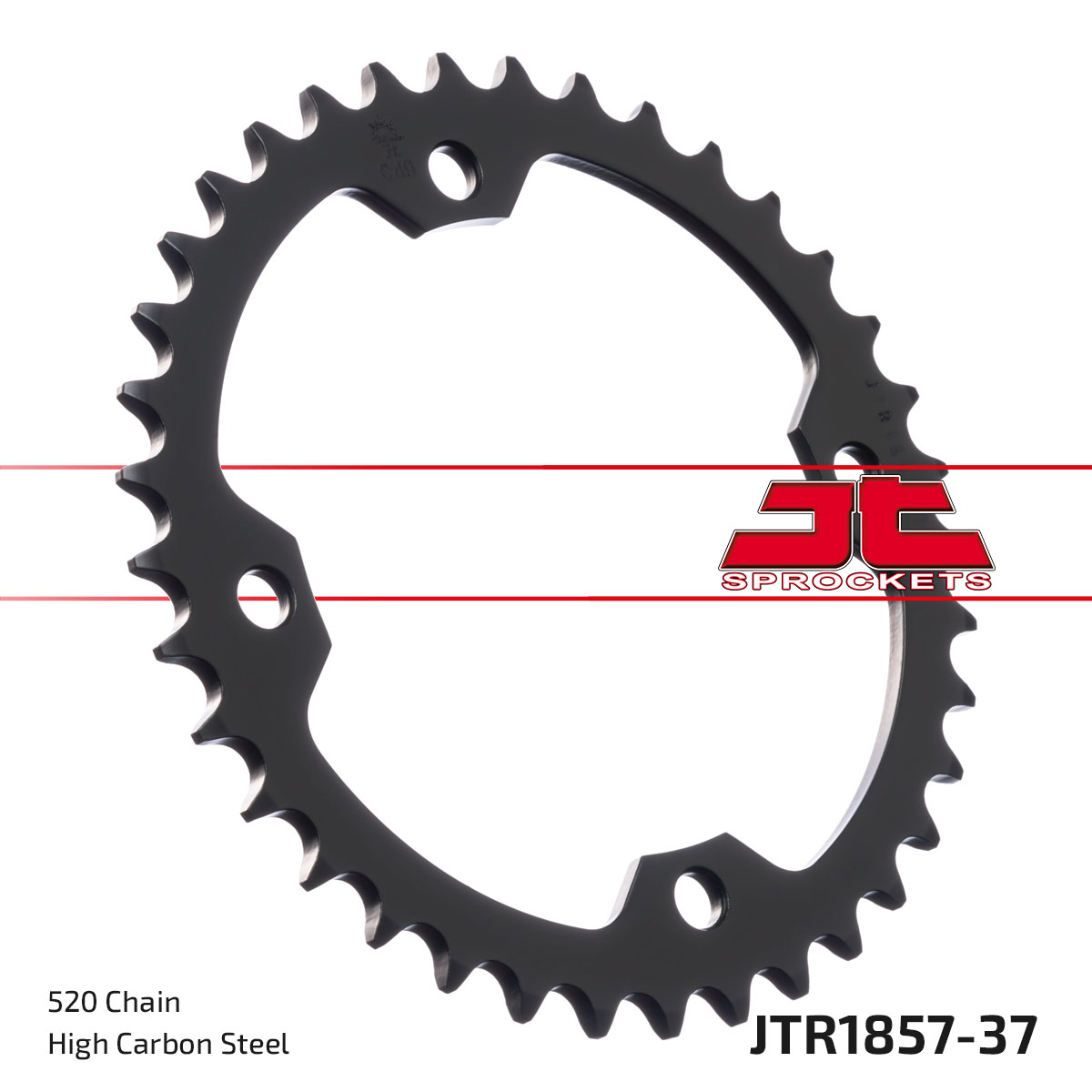 JT SPROCKETS JTR1857.37 - звезда приводная ведомая
